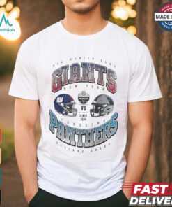 New York Giants vs. Carolina Panthers 2024 NFL Munich Games Gridiron Showdown helmet shirt, hoodie, sweater, long sleeve and tank top New York Giants vs. Carolina Panthers 2024 NFL Munich Games Gridiron Showdown helmet shirt