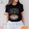 Dallas Cowboys Autism Taught Me What Love Is T Shirt