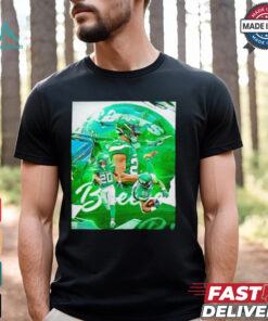 New York Jets Breece Hall No. 20 graphic shirt