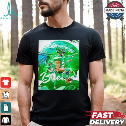 New York Jets Breece Hall No. 20 graphic shirt