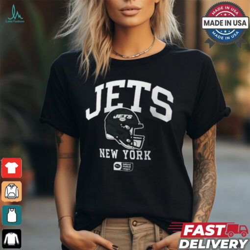 New York Jets Nike Anthracite Helmet Essential T Shirt