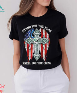 New York Jets Stand For The Flag Kneel For The Cross 2024 T shirt