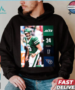 New York Jets Win 24 17 Titans 2024 NFL Week 2 Final Score Shirt