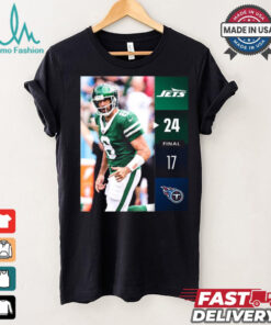 New York Jets Win 24 17 Titans 2024 NFL Week 2 Final Score Shirt