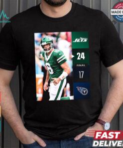 New York Jets Win 24 17 Titans 2024 NFL Week 2 Final Score Shirt