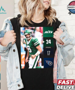 New York Jets Win 24 17 Titans 2024 NFL Week 2 Final Score Shirt