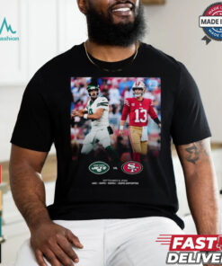 New York Jets vs San Francisco 49ers september 9 2024 shirt
