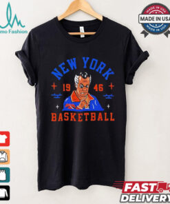 New York Knicks coach Tom Thibodeau New York basketball 1946 shirt