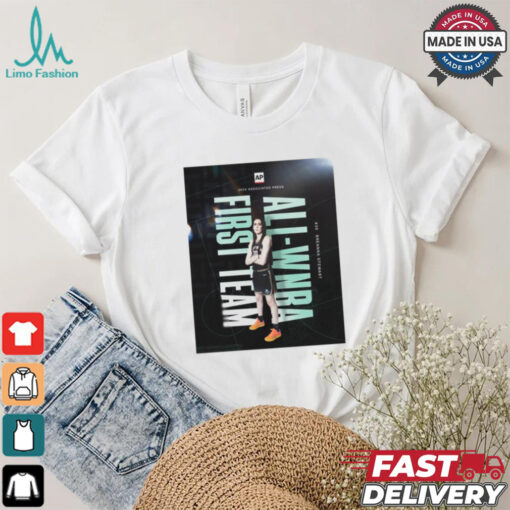New York Liberty Breanna Stewart #30 All WNBA First Team 2024 Associated press Poster t shirt