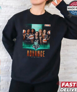 New York Liberty WNBA Playoff 24 Advance To Semi Finals shirt