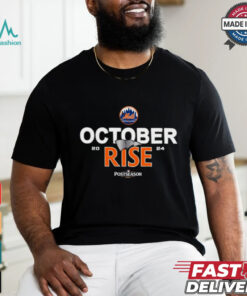 New York Mets 2024 Postseason October rise shirt