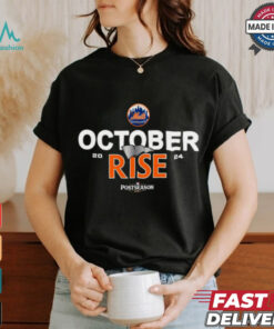 New York Mets 2024 Postseason October rise shirt