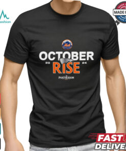 New York Mets 2024 Postseason October rise shirt