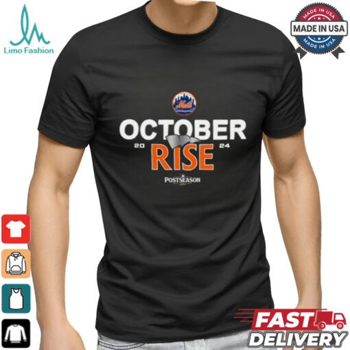 New York Mets 2024 Postseason October rise shirt