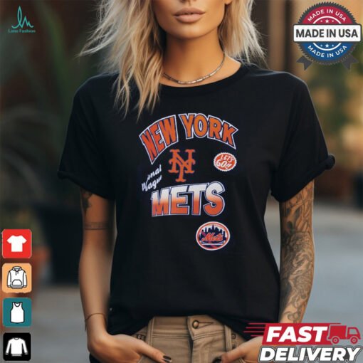 New York Mets Pro Standard Royal Turn It Up Dropped Shoulder T Shirt