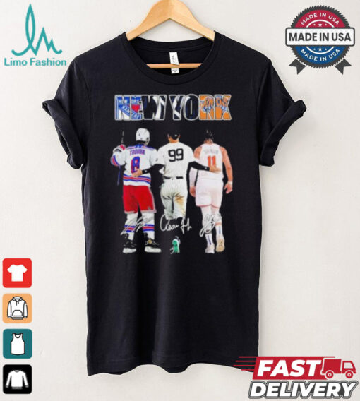 New York Sports Teams Touba Judge And Brunson Shirt