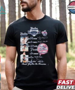 New York Yankees 121 Years Of 1903 2024 Thank You For The Memories T Shirt