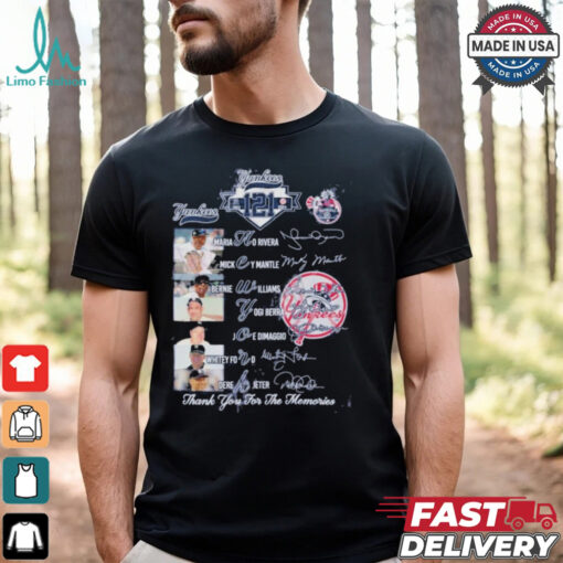 New York Yankees 121 Years Of 1903 2024 Thank You For The Memories T Shirt