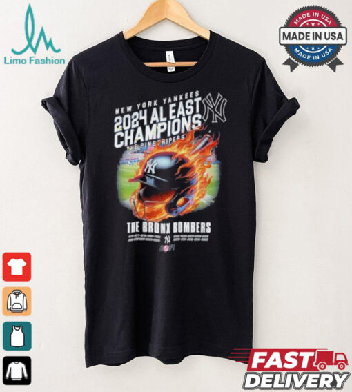 New York Yankees 2024 AL East Champions The Bronx Bombers Shirt