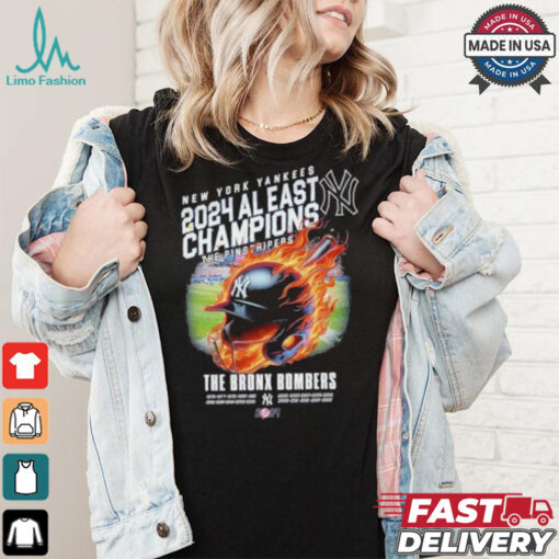 New York Yankees 2024 AL East Champions The Bronx Bombers Shirt