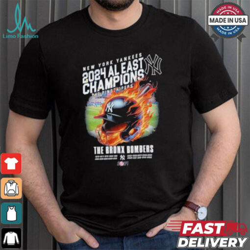New York Yankees 2024 AL East Champions The Bronx Bombers Shirt