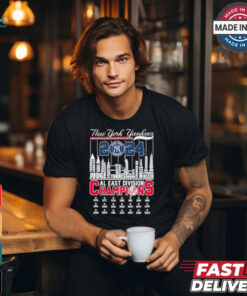 New York Yankees 2024 AL East Division Champions Skyline shirt