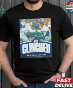 New York Yankees 2024 MLB Postseason clinched shirt