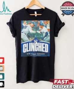 New York Yankees 2024 MLB Postseason clinched shirt