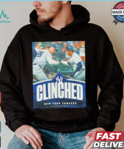 New York Yankees 2024 MLB Postseason clinched shirt