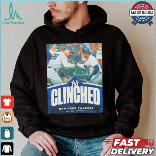 New York Yankees 2024 MLB Postseason clinched shirt