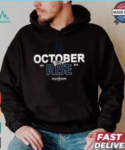 New York Yankees 2024 Postseason October rise shirt