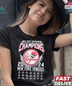 New York Yankees AL East Division Champions 2024 3D T Shirt