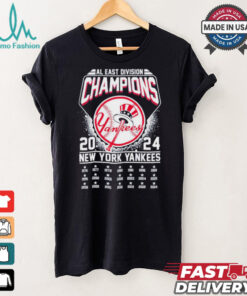 New York Yankees AL East Division Champions 2024 3D T Shirt