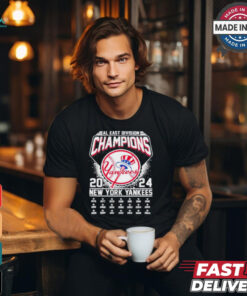 New York Yankees AL East Division Champions 21X shirt