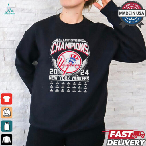 New York Yankees AL East Division Champions 21X shirt