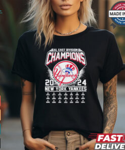 New York Yankees AL East Division Champions 21X shirt