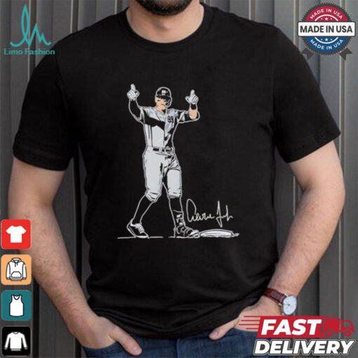 New York Yankees Aaron Judge superstar pose signature shirt