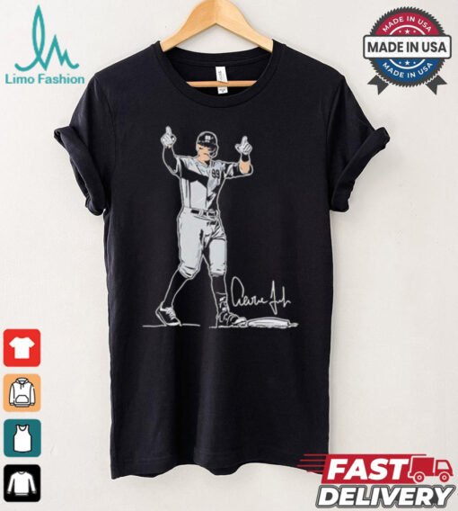 New York Yankees Aaron Judge superstar pose signature shirt