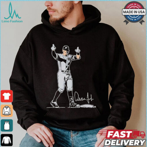 New York Yankees Aaron Judge superstar pose signature shirt