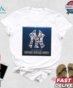 New York Yankees MLB Celebrating Happy Hispanic Heritage Month Poster t shirt