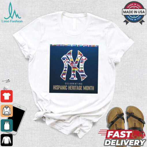 New York Yankees MLB Celebrating Happy Hispanic Heritage Month Poster t shirt