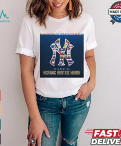 New York Yankees MLB Celebrating Happy Hispanic Heritage Month Poster t shirt