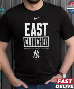 New York Yankees Nike 2024 AL East Division Champions T Shirt