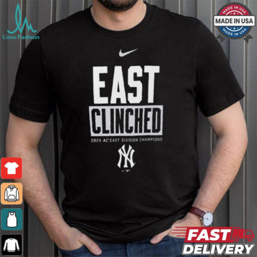 New York Yankees Nike 2024 AL East Division Champions T Shirt