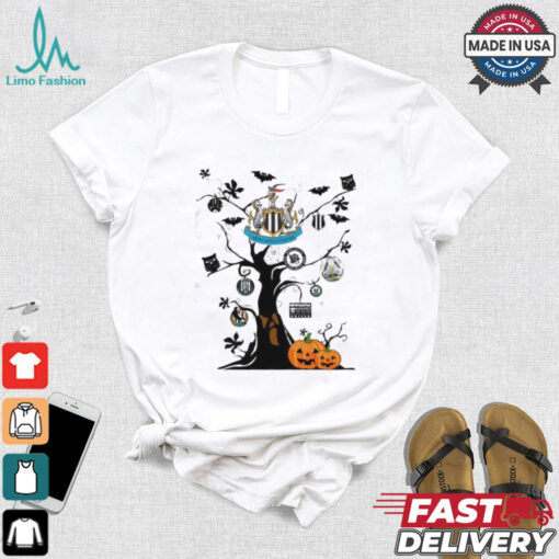 Newcastle United Halloween Hanging Tree Spooky T Shirt