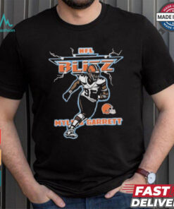 Nfl Blitz Browns Myles Garrett Shirt