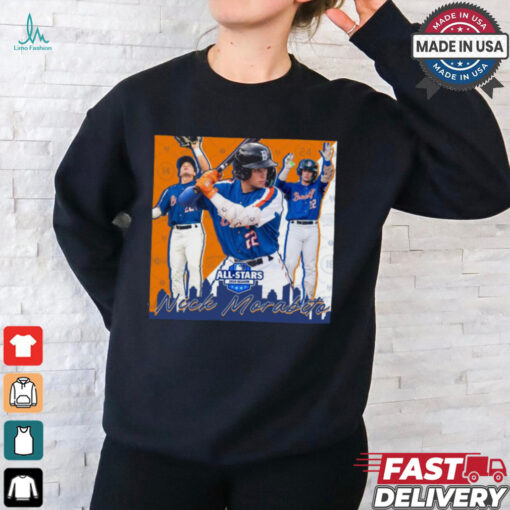 Nick Morabito Brooklyn Cyclones South Atlantic League All star Team 2024 Season Poster t shirt