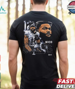 Nico Collins Houston Texans NFL Vintage Graphic t shirt