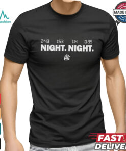 Night night Stephen Curry shirt