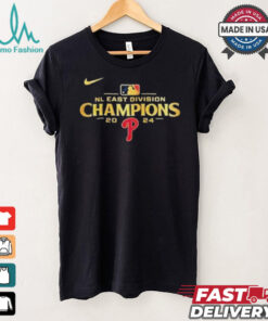 Nike Philadelphia Phillies NL East Division Champions 2024 Shirt